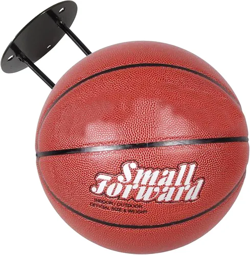 Miniatura 4 de YOOHUA 2 unids deporte montado en la pared bola de almacenamiento deportes soporte de la bola estante de almacenamiento de acero para baloncesto