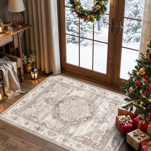 Miniatura 34 de HY HAO YUN LAI Alfombras antideslizantes para pasillos, alfombra lavable para pasillo, alfombra larga ultra suave para cocina, alfombras de acento