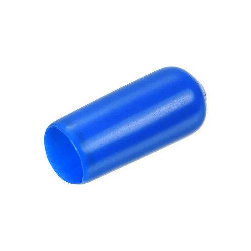 Miniatura 32 de uxcell 80 tapas de goma de 0.551 in de vinilo de identificación redonda tapa tapa de rosca de tornillo protectores negro
