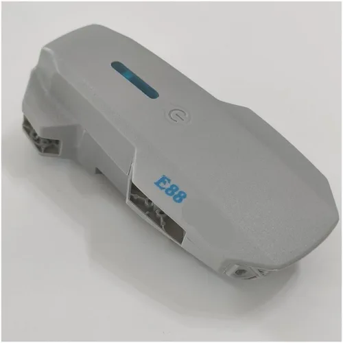 Miniatura 2 de Cuerpo Shell Gris Motor sin escobillas RC 8K Doble Flujo Óptico Plegable Helicóptero Avión Quadcopter Drone para E88 EVO