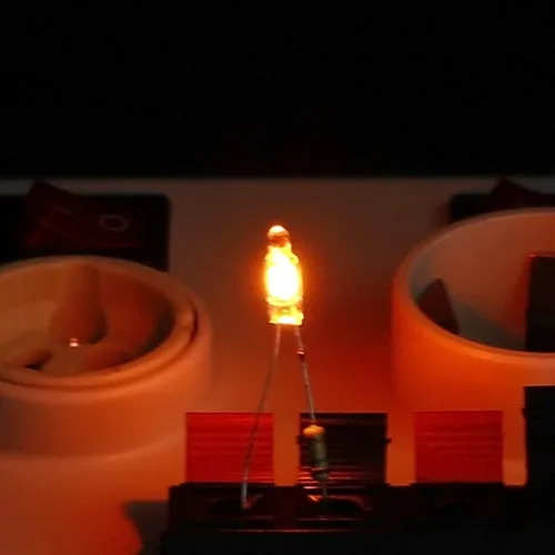 Miniatura 5 de Othmro 100 bombillas LED F6 de 0.236 x 0.630 in de luz roja brillante CA 220 V, bombillas de luz de neón duraderas para lámparas de neón brillantes