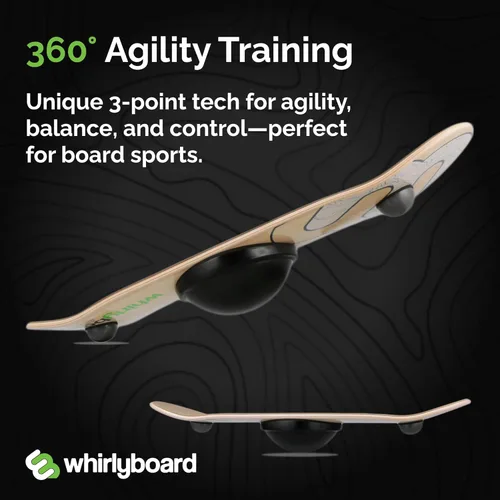 Miniatura 8 de Whirly Board Spinning Balance Board & Agility Training Equipment