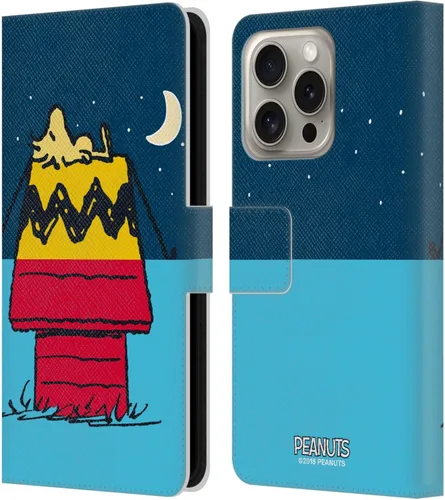 Miniatura 232 de Head Case Designs Funda de piel con licencia oficial de Peanuts Snoopy & Woodstock Balloon Halfs and Laughs para Apple iPhone 7/8/SE 2020 y 2022