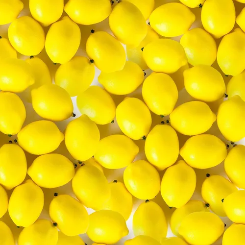 Cindeer Limón falso de verano, fruta falsa de limón amarillo, decoración realista de imitación de fruta artificial para mesa de fiesta, cocina,