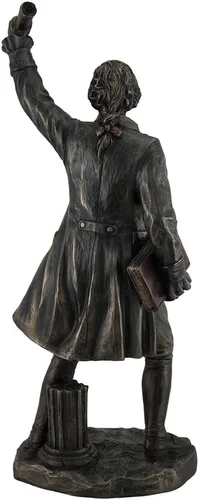 Miniatura 3 de Veronese Design Alexander Hamilton - Figura de escultura de estatua, pintada a mano, de resina fundida en frío, coleccionable