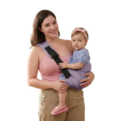 Portabebés ajustable para recién nacidos a niños pequeños de 8 a 40 libras, portabebés para niños pequeños, portabebés de cadera para niños Púrpura