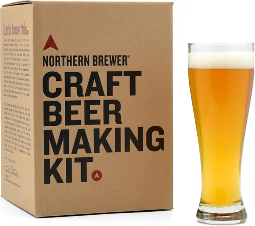 Miniatura 2 de Northern Brewer - Kit de inicio de fabricación de cerveza artesanal de 1 galón sin sifón, equipo y kit de recetas de cerveza (trigo)