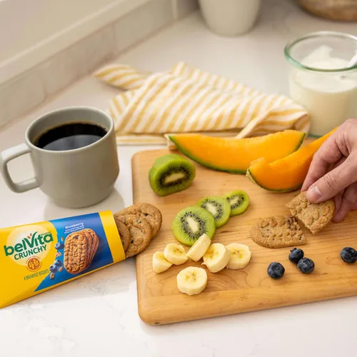 Miniatura 6 de Belvita - Galletas de desayuno en barra, paquete surtido de 4 sabores, 30 paquetes en total, 6 cajas (4 galletas por paquete)