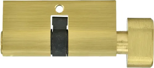 Miniatura 6 de Cerradura de cilindro de 2.559 in, cilindro de bloqueo de puerta antirrobo de cobre, cerradura de cobre de seguridad, interior para dormitorio, sala