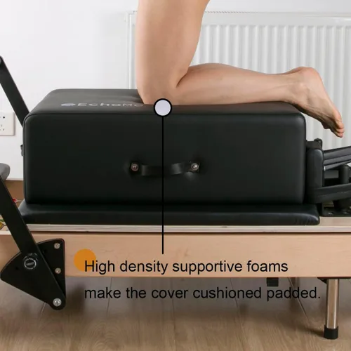 Miniatura 4 de EchoMe Pilates Reformer - Caja para sentarse, accesorio de pilates para ejercicios