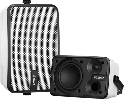 Inwa Altavoces Bluetooth para exteriores, IPX5 resistente al agua de 400 W, potente sistema de sonido para interiores y exteriores, sincronización