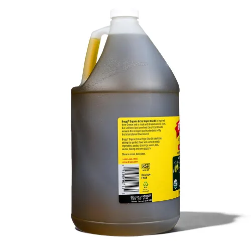 Miniatura 9 de Bragg - Aceite de oliva orgánico y extravirgen, hecho con aceitunas griegas Koroneiki, prensado en frío para marinar y vinagretas, con certificado