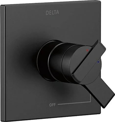 Miniatura 4 de Delta Faucet Ara 17 Series Kit de ajuste de válvula de mango de ducha de doble función, cromado T17067 (válvula no incluida)