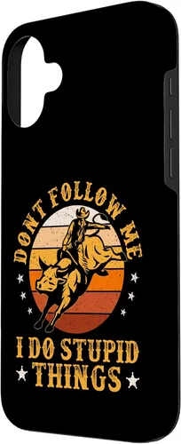 Miniatura 56 de Carcasa vintage para iPhone XS Max Don't Follow Me I Do Stupid Things