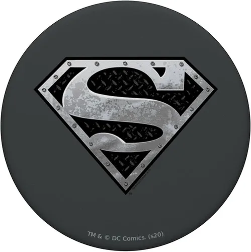 Miniatura 3 de Superman Super Metallic Shield PopSockets - Agarre y soporte para teléfonos y tabletas