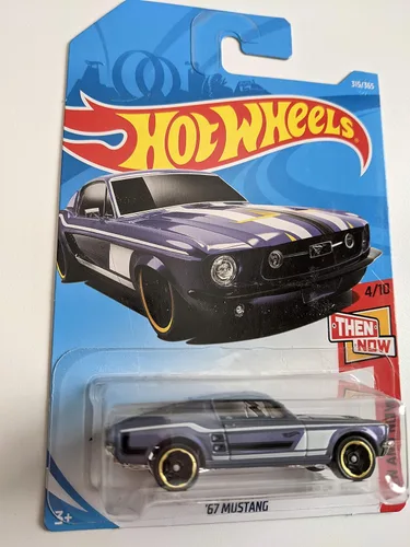 Miniatura 3 de Hot Wheels Then and Now 4/10, Mustang 315/365 Purple '67 50th Anniversary Card