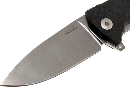 Miniatura 3 de LionSTEEL KUR EDC - Cuchillo plegable, hoja de acero lavada a la piedra de Sleipner