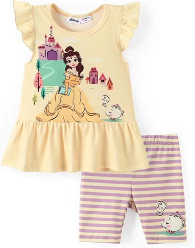 Miniatura 13 de Disney Minnie Mouse - Conjunto de sudadera con manga larga y leggings de princesa Frozen, Marvel para niñas pequeñas, 2 piezas, tallas 2-6 años