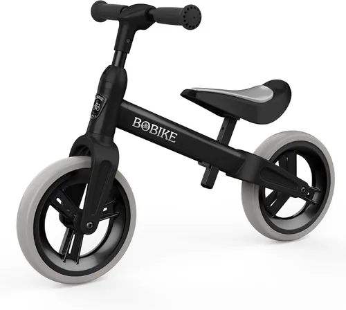 Bobike - Bicicleta de equilibrio para niños pequeños, juguete para niños de 1 a 4 años, niñas y niños, asiento y manillar ajustables, bicicleta de