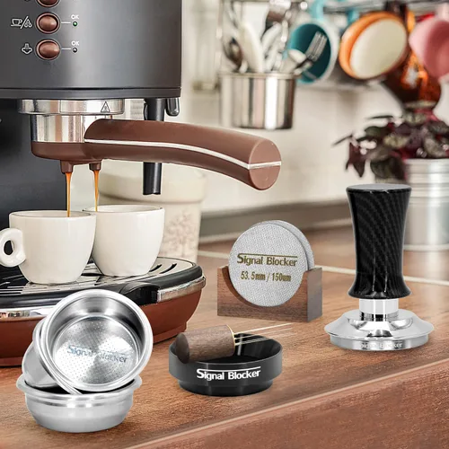 Miniatura 7 de Filtro de café expreso para cesta de 2.126 in: cesta de filtro de café de 2 tazas se adapta a Breville y la mayoría de portafiltros de 2.126 in
