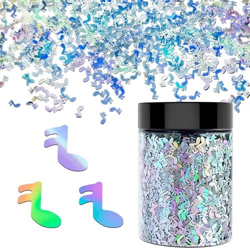 Miniatura 10 de Cactus de 1.69 onzas (1.69 oz) - 0.315 pulgadas. Brillo grueso holográfico, purpurina brillante LightStone Sparkles, purpurina a granel