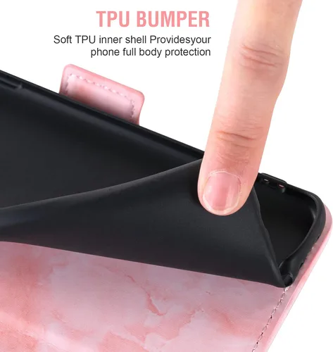 Miniatura 5 de Asuwish Funda compatible con LG Velvet 5G/LGVelvet Verizon G5 UW T-Mobile 2020 y protector de pantalla de vidrio templado, tarjetero con función