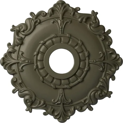 Miniatura 49 de Ekena Millwork CM18RL medallón de techo Riley de 18 in (diam. ext.) x 3 1/2 in (diam. int.) x 1 1/2 in, CM18RL Primed