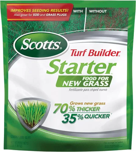 Miniatura 15 de Scotts Turf Builder - Alimento de inicio para césped nuevo listo para rociar, uso en césped recién sembrado o después de instalar césped, para todo