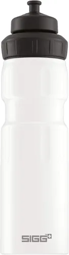 Miniatura 9 de SIGG - Botella de agua deportiva - WMB Sports Black - Con tapa deportiva de 3 etapas - Fabricado en Suiza - A prueba de fugas - Ligero - Metal