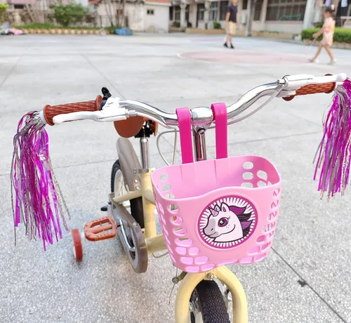 Miniatura 5 de Kit de accesorios de bicicleta para niñas, accesorios de bicicleta para niños, cuentas de radios de rueda de bicicleta, cinta de borla, campana