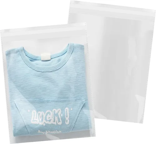 Miniatura 9 de iMailer - Paquete de 500 bolsas de celofán autosellantes de 11 x 14 pulgadas - Bolsas grandes de plástico transparente para impresiones, fotos