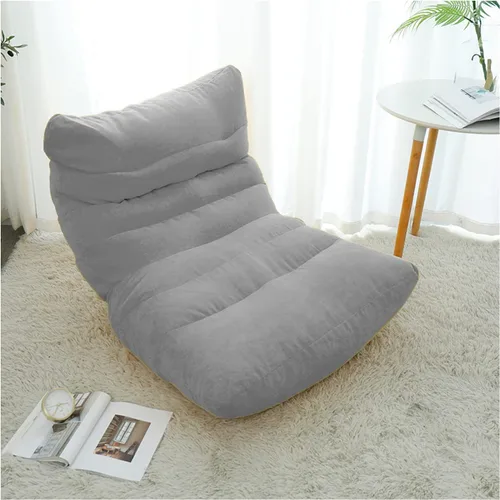 Miniatura 11 de Sillón de descanso, sofá de piso perezoso, puff para sala de estar, silla de esquina, dormitorio, sala de belleza, oficina, sofá perezoso, sillas