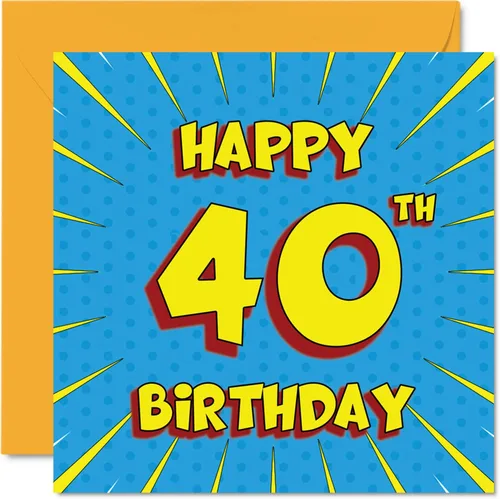 Miniatura 31 de Divertidas tarjetas de cumpleaños 42 para hombres y mujeres, libro de cómics, tarjeta de feliz cumpleaños para hermana, niñera, abuelo, papá, papá