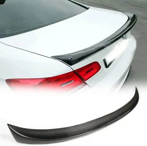 Miniatura 9 de Alerón de fibra de carbono real E92 compatible con BMW Serie 3 E92 Coupé y M3 Coupé 2006-2013