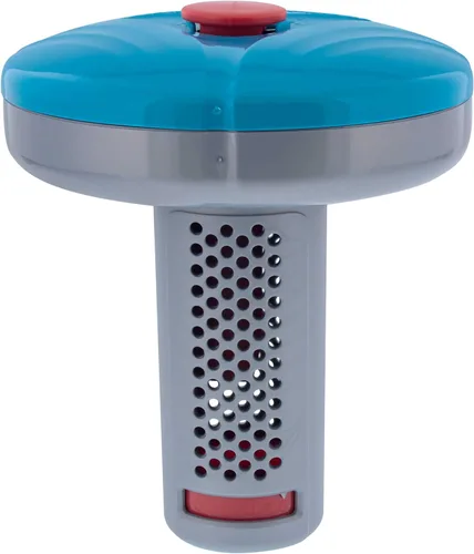 Miniatura 6 de U.S. Pool Supply Dispensador de tabletas químicas flotante para piscina y spa de 1 pulgada, dispensador de cloro y bromo, flotador plegable de 5