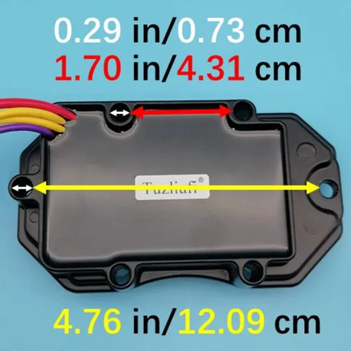 Miniatura 4 de Regulador de Voltaje Rectificador para Johnson Evinrude OMC BRP 395204 395391 582904 583076 583268 584423 878335 583529 584204 585129 585195 878331