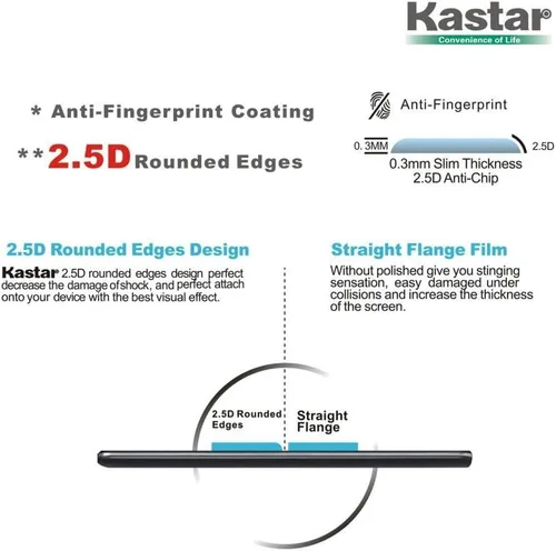 Miniatura 2 de Kastar S5 protector de visualización (1-Pack), Vidrio Templado Premium Crystal Clear – Protector de visualización de vidrio para Samsung Galaxy S5