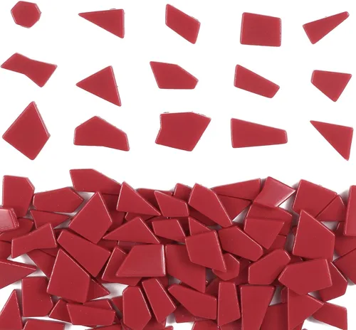Miniatura 26 de Youway Style Azulejos de mosaico para manualidades a granel, piezas de vidrio de mosaico roto de 7.05 oz para manualidades de mosaico de jardín
