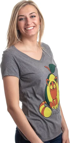 Miniatura 4 de Camisetas divertidas para mujer, con frase sarcástica y con cuello en V