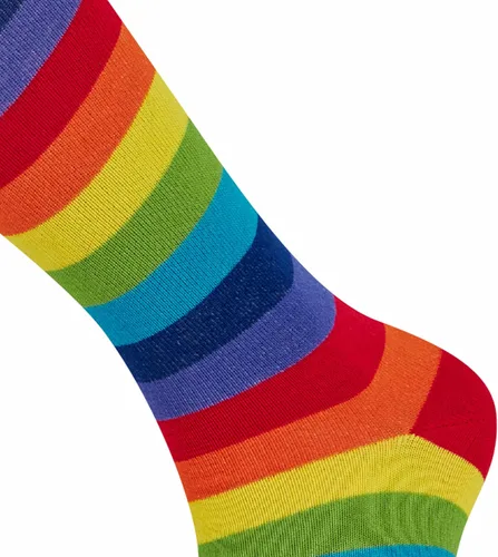 Miniatura 3 de MySocks Calcetines unisex a rayas altas hasta la rodilla