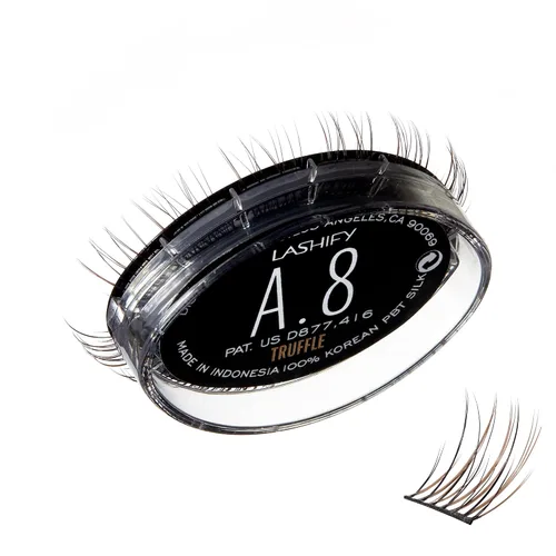 Miniatura 24 de Lashify Amplify - Extensiones de pestañas Gossamer de 0.47 pulgadas, color ceniza, pestañas postizas para un aspecto natural