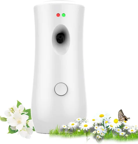 Miniatura 7 de Dispensador automático de ambientador, dispensador de ambientador montado en la pared/de pie, dispensador de fragancia en aerosol adecuado