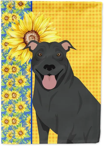 Miniatura 87 de Caroline's Treasures WDK5331CHF - Bandera de verano con diseño de girasoles rojos y blancos, manga grande, para porche, para colgar en la pared