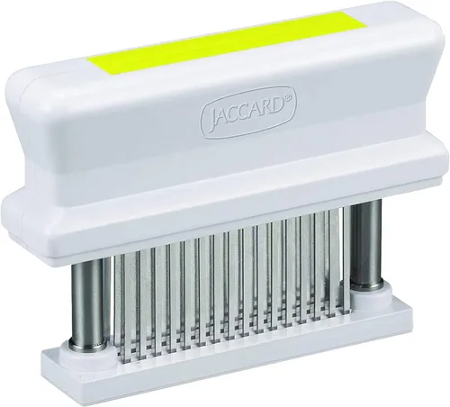 Miniatura 8 de Jaccard 200348, Ablandador de carne de 48 cuchillas duradero con aguja de acero inoxidable ultraafilada, utensilio de cocina para ablandar pollo