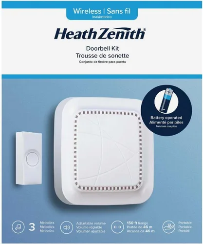 Miniatura 6 de Kit de timbre inalámbrico blanco