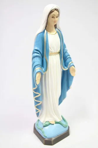 Miniatura 2 de Vittoria Collection Estatua católica italiana de Nuestra Señora de Gracia, Virgen María, Virgen María, Virgen y Madonna, estatua católica italiana