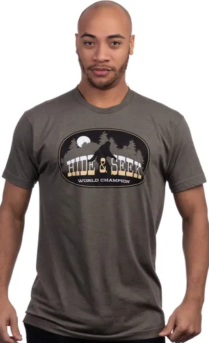 Miniatura 8 de Bigfoot & Sasquatch Tees: Hide & Seek Champion Squatchin Funny Saying Phrase - Camiseta para hombre