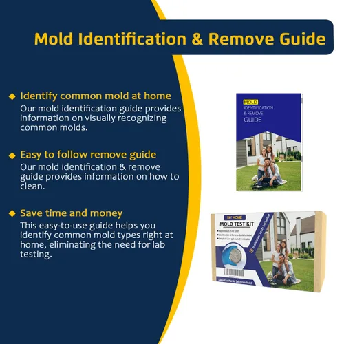 Miniatura 9 de Kit de prueba de moho con 10 pruebas individuales - Kit de prueba de molde para el hogar - Incluye guía detallada de identificación de moho