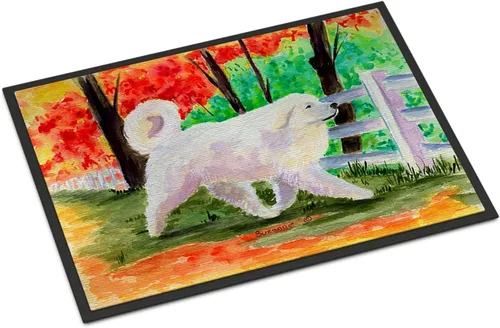 Miniatura 189 de Caroline's Treasures SS8220MAT - Felpudo afgano de 18 x 27 pulgadas, para interiores y exteriores, para entrada, antideslizante, lavable, de pelo