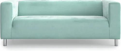 Miniatura 10 de MASTERS OF COVERS Klippan - Funda de repuesto para sofá biplaza IKEA de 2 plazas, color blanco frío